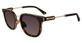 Police Eyeglasses SPLF19 Yellow Havana 0722