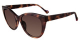 Yalea Eyeglasses SYA081 Brown Havana 07UX