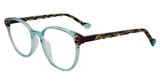 Yalea Eyeglasses VYA063L Light Blue 0C71