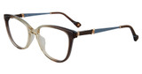 Yalea Eyeglasses VYA072 Grey Gradient 0N66
