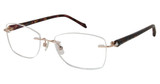 Laura Ashley Eyeglasses MAIZE Gold/GLD
