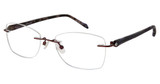 Laura Ashley Eyeglasses MAIZE Brown/BRN
