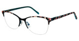 Laura Ashley Eyeglasses AVRIE Black Orchid/BKO