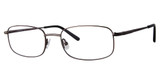 Adensco Eyeglasses AD 108/N RUTHENIUM/06LB