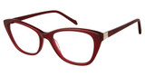 Laura Ashley Eyeglasses AMELIA Burgundy/BUR