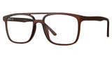 Global Optique Eyeglasses MP601 Matte Brown