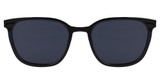 Flexon Eyeglasses FLX1005MGC-CLIP MATTE BLACK/002