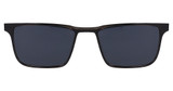 Flexon Eyeglasses FLX1006MGC-CLIP MATTE GUNMETAL/033