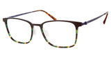 Modo Eyeglasses 7023A MATTE GREEN TORTOISE/MGRNT