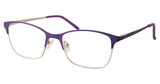 Eco Eyeglasses DAISY DARK PURPLE/GOLD/DPGD