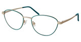 Eco Eyeglasses MANILA 2 AQUA GREEN/GOLD/MAGD