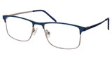 Eco Eyeglasses CRESS SMOKE BLUE/SILVER/SBSL