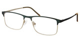 Eco Eyeglasses CRESS DARK OLIVE/MDOL