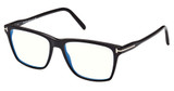 Tom Ford Eyeglasses FT5817-B shiny black/001