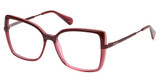 Max&Co. Eyeglasses MO5078 shiny bordeaux/069