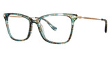 kensie Eyeglasses Amirite Jade Tortoise/JT