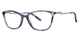 Vera Wang Eyeglasses Pandora Violet Tortoise/VI