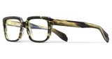 Cutler and Gross Eyeglasses CGOP928954 STRIPED GREEN HAVANA/003
