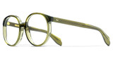 Cutler and Gross Eyeglasses CGOP139554 OLIVE/007