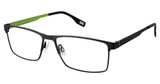 Evatik Eyeglasses EVATIK 9249 BLACK LIME/M100