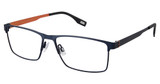 Evatik Eyeglasses EVATIK 9249 NAVY ORANGE/M101