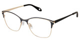 FYSH Eyeglasses FYSH 3707 BLACK GOLD/M200