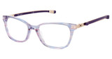 Champion Eyeglasses LARK PRPLE STRIATION/C02