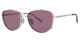 Paradigm Eyeglasses Pryor Sun Clip Silver/SI