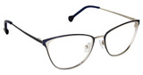 Classique Eyewear Eyeglasses HEART GUN COBALT/C3