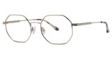 Clear Eye View Eyeglasses CEV 102M SILVER/106