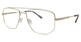 Clear Eye View Eyeglasses CEV 103M GOLD/057