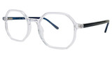 Clear Eye View Eyeglasses CEV 107Z CRYSTAL/190