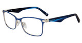 Tumi Eyeglasses VTU524 Navy/Silver 0731