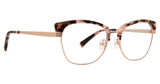 Trina Turk Eyeglasses Farrah Pink Tortoise/PKT