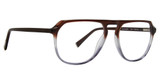 Trina Turk Eyeglasses Alvaro Brown Aqua/BAQ