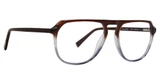 Trina Turk Eyeglasses Alvaro Brown Aqua/BAQ