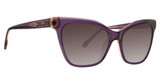 Badgley Mischka Eyeglasses Adelie Amethyst/AMT