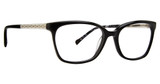 Vera Bradley Eyeglasses VB Marsela Black Bandana Ditsy/BDI