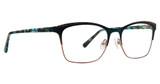 XOXO Eyeglasses Calais Teal/TEL
