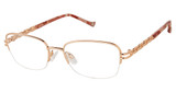 Tura Eyeglasses R701 rose gold/RGD