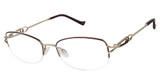 Tura Eyeglasses R140 lilac/silver/LIL