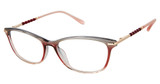 Lulu Guinness Eyeglasses L238 grey/blush/GRY