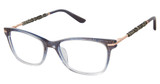 gx by GWEN STEFANI Eyeglasses GX838 Navy gold/NAV