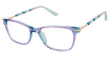 gx by GWEN STEFANI Eyeglasses GX838 Purple/PUR