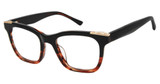 L.A.M.B. Eyeglasses LA111 black horn fade/BLK