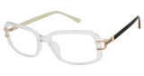 L.A.M.B. Eyeglasses LAUF114 crystal/CRY