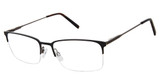 Geoffrey Beene Eyeglasses G477 Black/BLK