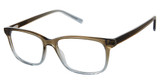 Geoffrey Beene Eyeglasses G538 Olive/Grey/OLI
