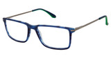 O'Neill Eyeglasses ONO-4506-T Matte Blue Horn/ Titanium/106