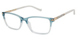 Tura Eyeglasses R702 teal/gold/TEA
